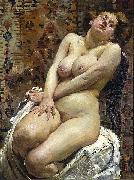 Lovis Corinth Nana, Female Nude oil on canvas